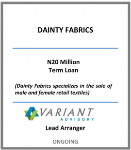 Dainty Fabrics- N20m
